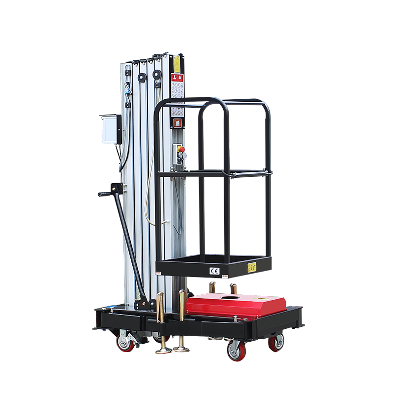 Lift Vertikal Push-Around Aluminium AWP1-Lift Satu Orang 