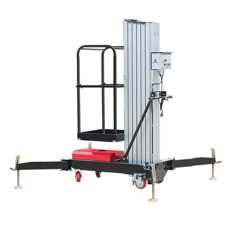 Lift Vertikal Push-Around Aluminium AWP1-Lift Satu Orang